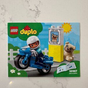 LEGO Duplo 10967: Police Motorcycle